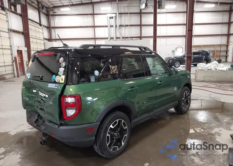 2024 Ford Bronco Sport Outer Banks z USA, uszkodzony, nr VIN 3FMCR9C64RRE64232